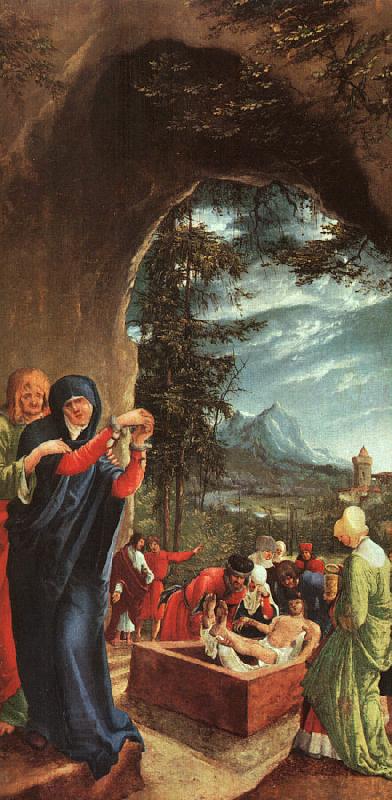 Albrecht Altdorfer Entombment oil painting picture